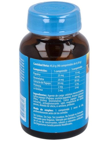 Enzimas De Papaya Complex 90Comp. de Dietmed