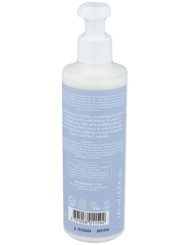 Fragance Free Locion Corporal 245Ml. Eco Vegan de Urtekram