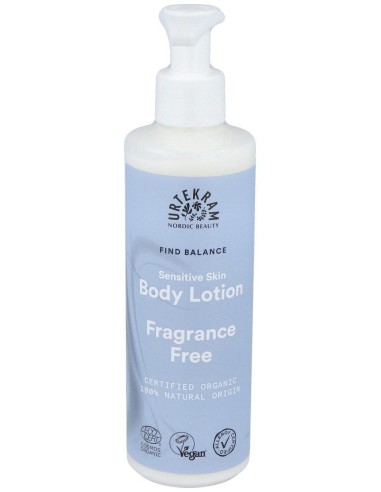 Fragance Free Locion Corporal 245Ml. Eco Vegan de Urtekram