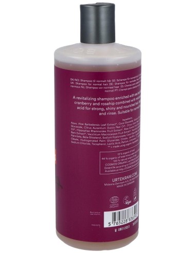 Champu Frutos Rojos 500Ml. Eco Vegan de Urtekram