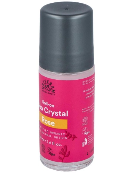 Desodorante Rosas Roll-On 50Ml. Eco Vegan de Urtekram