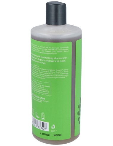 Champu Aloe Vera Cabello Normal 500Ml. Eco Ve Gan de Urtekram