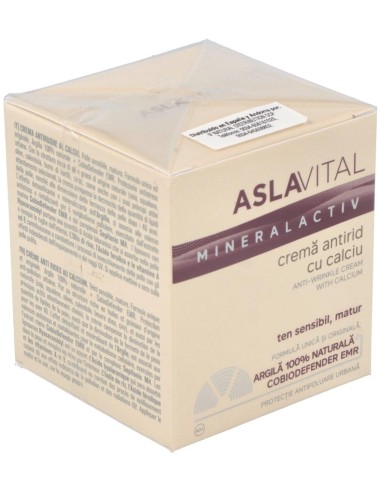Crema Antiarrugas Con Calcio 50Ml. de Asla Vital (Dra. Ana Aslan)