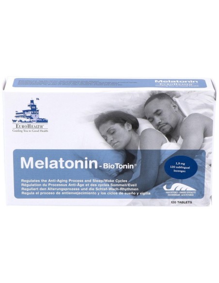 Melatonin Biotonin 1,9Mg.120Comp. Sub de Eurohealth