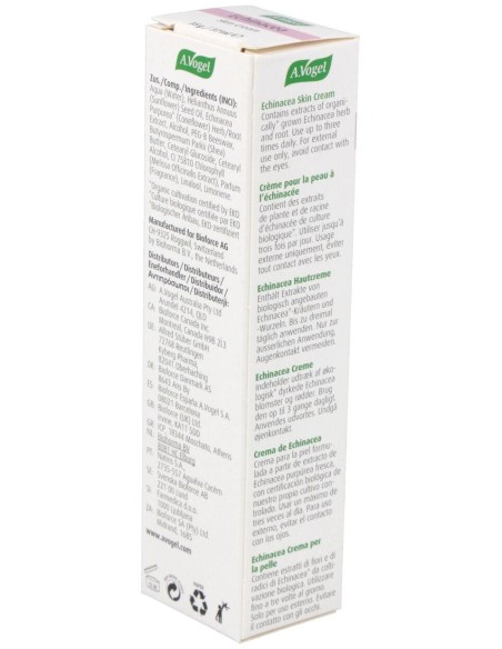 Crema Echinacea 35Gr. de A.Vogel