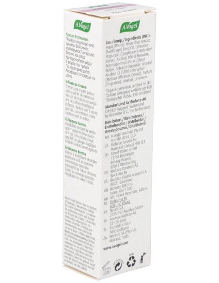 Crema Echinacea Gr 30 de A.Vogel