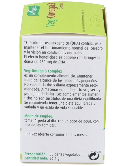 Veg-Omega 3 Complex 30Cap. de A.Vogel