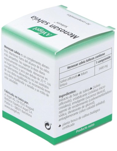 Menosan Salvia 30Comp. de A.Vogel