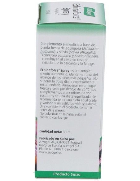 Echinaforce Spray Ml 30 de A.Vogel