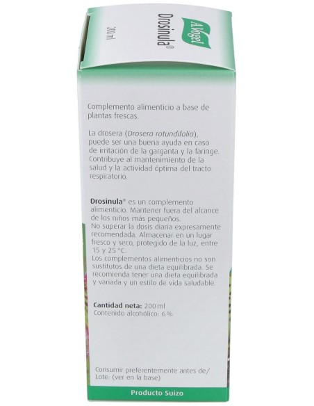 Drosinula 200Ml. de A.Vogel
