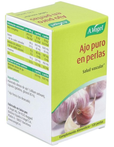 Ajo Puro Perlas 120 de A.Vogel