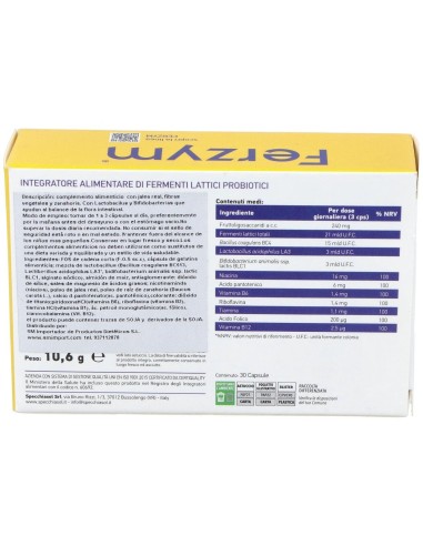 Ferzym 30Cap. de Specchiasol