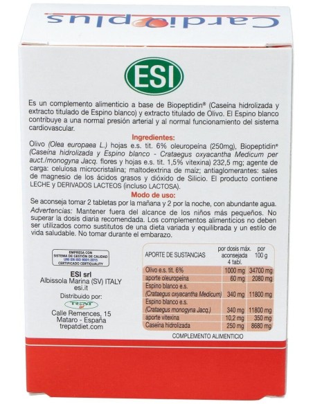 Cardioplus 60Comp. de Trepatdiet-Esi