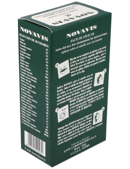 Tinte Novavis 6C Rubio Oscuro Ceniza 135Ml. de Novavis