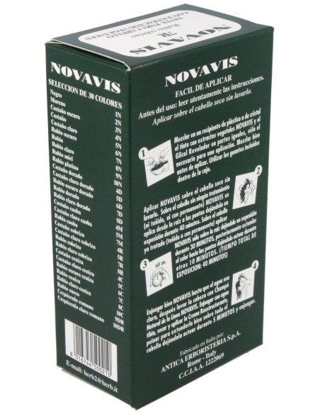 Tinte Novavis 7R Rubio Cobrizo 135Ml. de Novavis