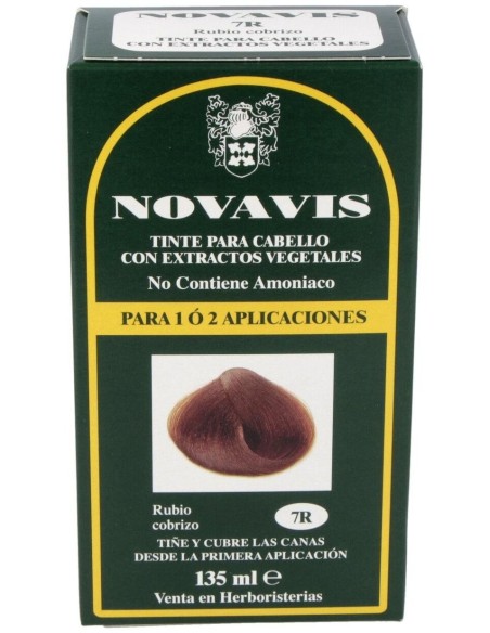Tinte Novavis 7R Rubio Cobrizo 135Ml. de Novavis