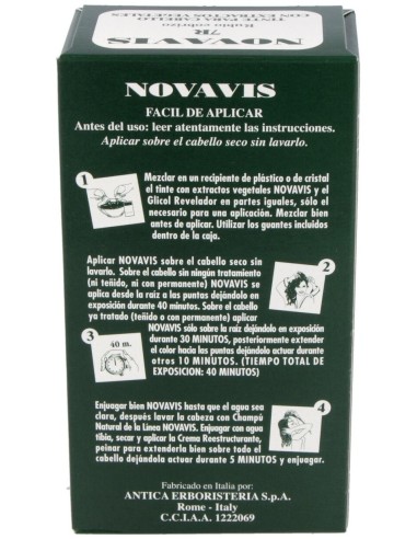 Tinte Novavis 7R Rubio Cobrizo 135Ml. de Novavis