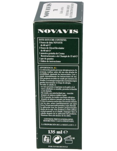 Tinte Novavis 7R Rubio Cobrizo 135Ml. de Novavis
