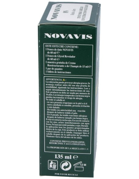 Tinte Novavis 8N Rubio Claro 135Ml. de Novavis