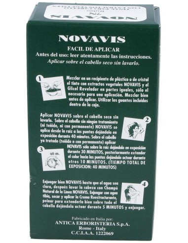 Tinte Novavis 7N Rubio 120 Ml de Novavis
