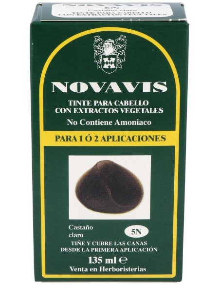 Tinte Novavis 5N Castaño Claro 120Ml de Novavis