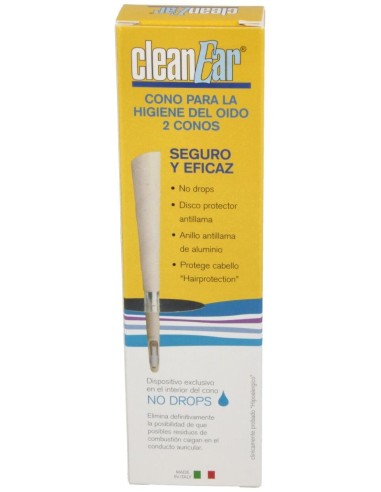 Conos Oido Vela 2Uds. de Cleanear