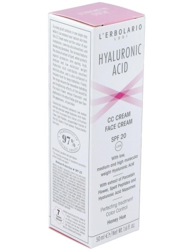 Acido Hialuronico Cc Crema Tono Miel 50Ml. de L´Erbolario