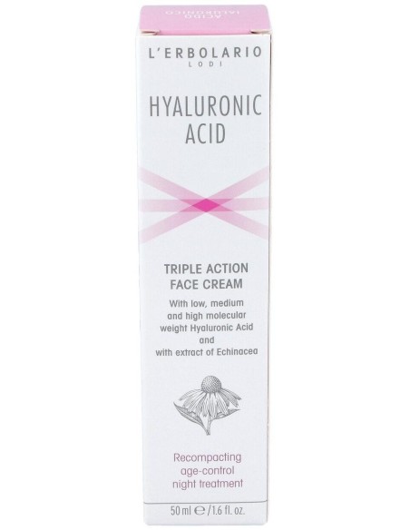 Acido Hialuronico Crema Facial Noche Antiedad 50Ml de L´Erbolario
