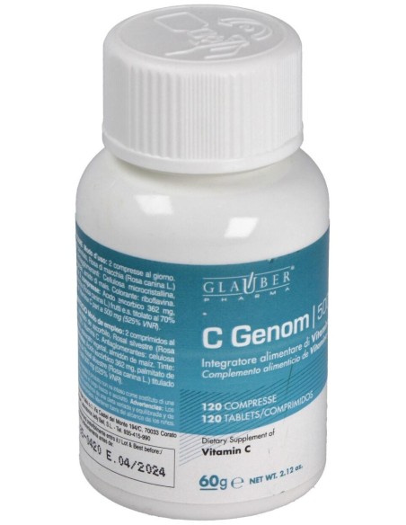 C-Genom 500 120Comp. de Glauber Pharma