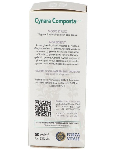 Cynara Composta Extracto 50Ml. de Forza Vitale