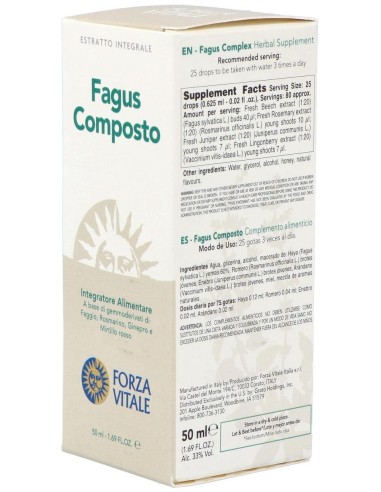 Fagus Composto Extracto 50Ml. de Forza Vitale