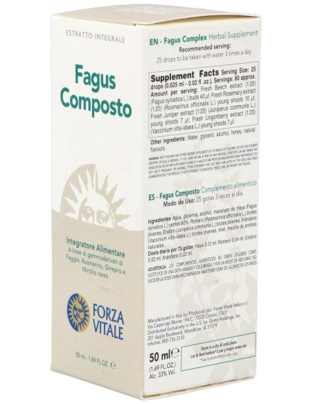 Fagus Composto Extracto 50Ml. de Forza Vitale