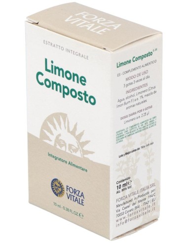 Limone Composto (Hierro) Metal Espagirico 10Ml. de Forza Vitale
