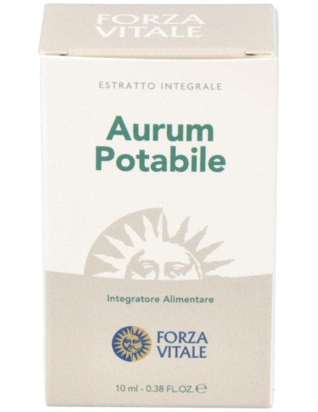 Aurum Potable (Oro) Metal Espagirico 10Ml. de Forza Vitale