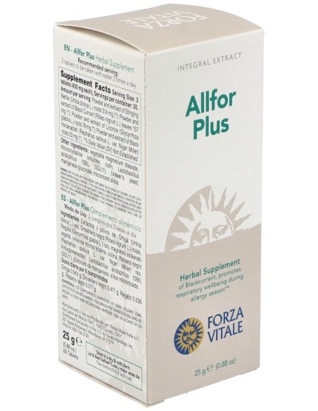Allfor Plus 25Gr.Comprimidos de Forza Vitale