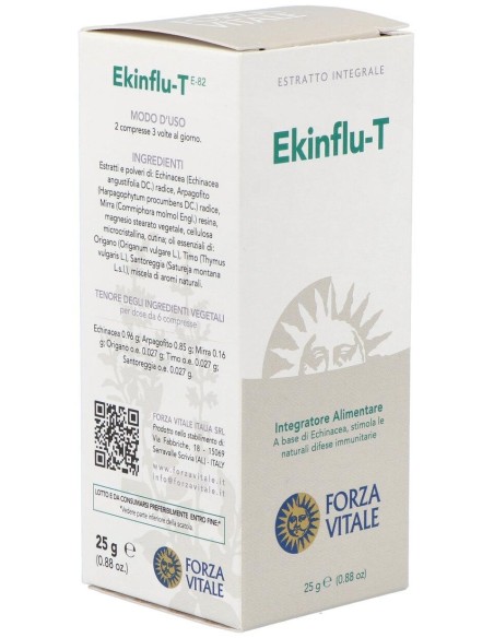 Ekinflu-T Defensas 25Gr.Comprimidos de Forza Vitale