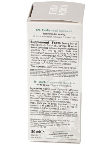 Ekinflu Extracto 50Ml. de Forza Vitale
