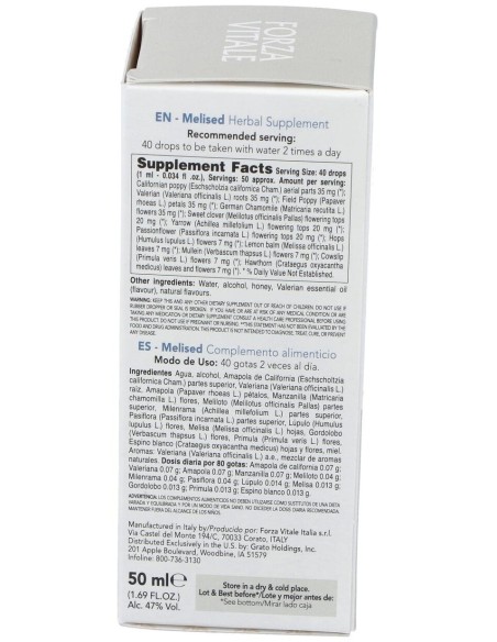 Melised Extracto 50Ml. de Forza Vitale