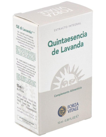 Quinta Esencia Lavanda (Espliego) 10Ml. de Forza Vitale