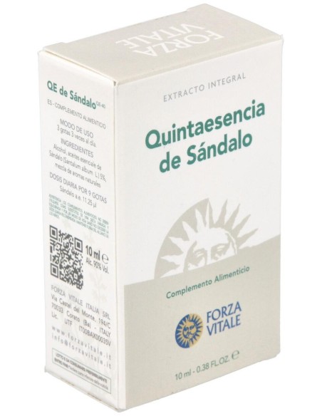 Quinta Esencia Sandalo (Sandalo) 10Ml. de Forza Vitale