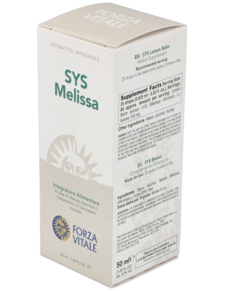 Sys.Melisa 50Ml. de Forza Vitale