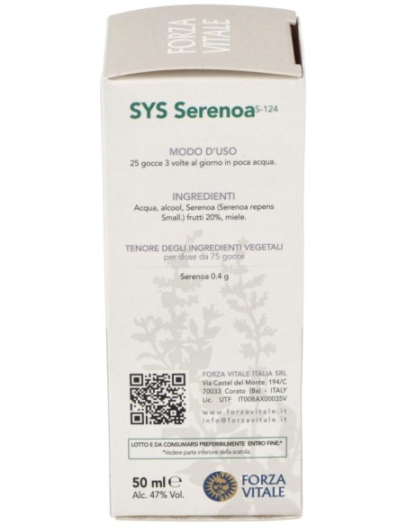 Sys.Serenoa 50Ml. de Forza Vitale