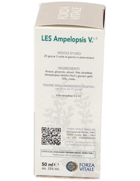 Les Ampelopsis W. Vid Canadiense 50Ml. de Forza Vitale
