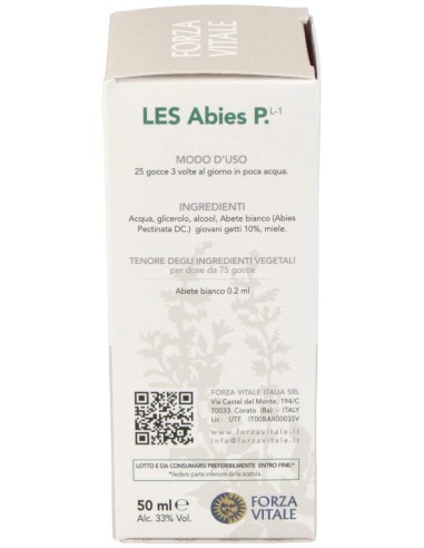 Les Abies Pectinata Abeto Blanco 50Ml. de Forza Vitale