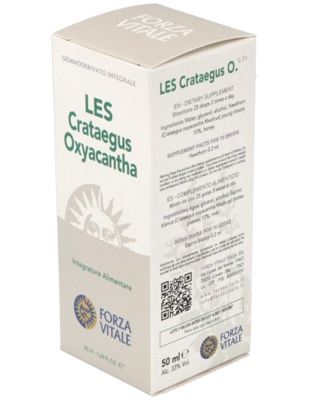 Les Crataegus Oxycanta Espino Albar 50Ml. de Forza Vitale