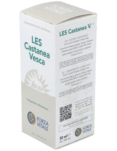 Les Castanea Vesca Castaño 50Ml. de Forza Vitale