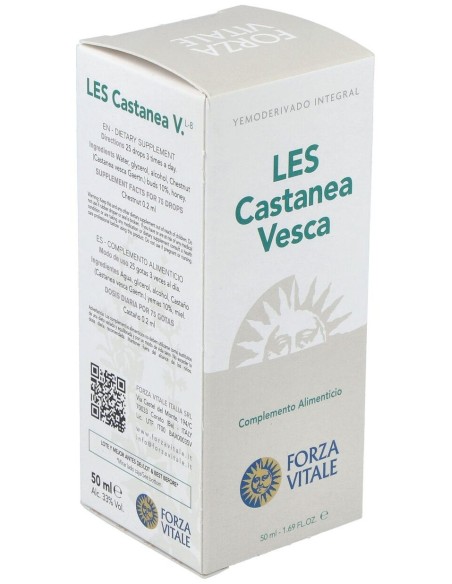 Les Castanea Vesca Castaño 50Ml. de Forza Vitale