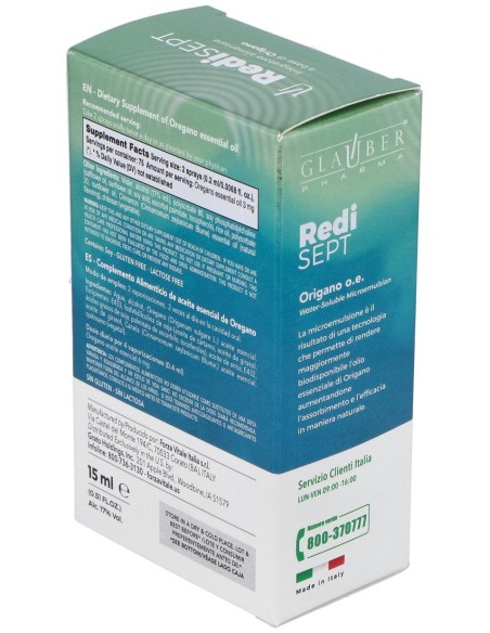 Redi Sept Spray 15Ml. de Glauber Pharma