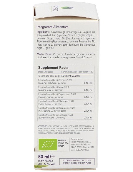 Psc Sinus Eliminato 50Ml. de Forza Vitale