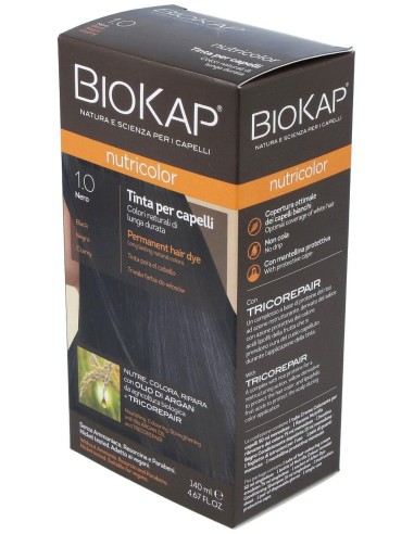 Tinte Black Dye 140Ml. Negro ·1.0 de Biokap